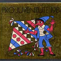 Switzerland 1984 Pro Juventute 11f booklet complete and very fine, SG JSB34