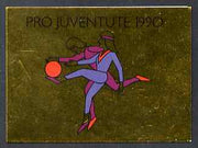 Switzerland 1990 Pro Juventute 8f booklet complete and very fine, SG JSB40