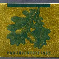 Switzerland 1992 Pro Juventute 8f50 booklet complete and very fine, SG JSB42