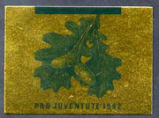 Switzerland 1992 Pro Juventute 8f50 booklet complete and very fine, SG JSB42
