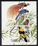 Sharjah 1972 Birds #1 imperf m/sheet unmounted mint, Mi BL 121