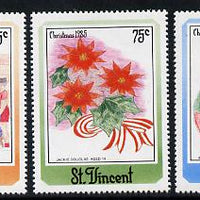 St Vincent 1985 Christmas (Children's Paintings) set of 3 unmounted mint SG 949-51