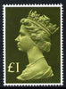 Great Britain 1977-87 Machin - Large For mat £1 unmounted mint SG 1026