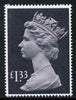 Great Britain 1977-87 Machin - Large Format £1.33 unmounted mint SG 1026c