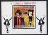 St Thomas & Prince Islands 2009 Michael Jackson #2 individual imperf deluxe sheet unmounted mint. Note this item is privately produced and is offered purely on its thematic appeal