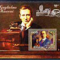 Benin 2006 Guglielmo Marconi #2 perf m/sheet unmounted mint