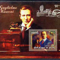 Benin 2006 Guglielmo Marconi #2 imperf m/sheet unmounted mint. Note this item is privately produced and is offered purely on its thematic appeal