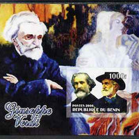 Benin 2006 Giuseppe Verdi #1 imperf m/sheet unmounted mint