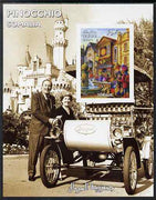 Somalia 2001 Pinocchio & Walt Disney #4 imperf s/sheet, unmounted mint