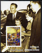 Somalia 2001 Pinocchio & Walt Disney #6 imperf s/sheet, unmounted mint. Note this item is privately produced and is offered purely on its thematic appeal