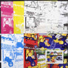 Somalia 2001 Fireman Sam #1 s/sheet, the set of 5 imperf progressive proofs comprising the 4 individual colours plus all 4-colour composite, unmounted mint