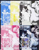Somalia 2001 Pinocchio & Walt Disney #5 s/sheet, the set of 5 imperf progressive proofs comprising the 4 individual colours plus all 4-colour composite, unmounted mint