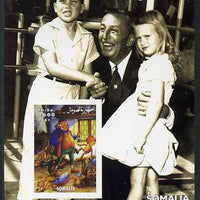Somalia 2001 Pinocchio & Walt Disney #1 imperf s/sheet, unmounted mint. Note this item is privately produced and is offered purely on its thematic appeal