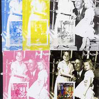Somalia 2001 Pinocchio & Walt Disney #1 s/sheet, the set of 5 imperf progressive proofs comprising the 4 individual colours plus all 4-colour composite, unmounted mint