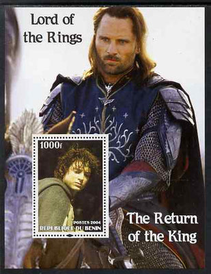 Benin 2004 Lord of the Rings - The Return of the King #2 perf s/sheet unmounted mint
