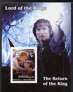 Somalia 2004 Lord of the Rings - The Return of the King #1 imperf souvenir sheet unmounted mint. Note this item is privately produced and is offered purely on its thematic appeal