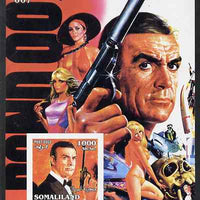 Somaliland 2002 James Bond (Sean Connery) #2 imperf m/sheet unmounted mint. Note this item is privately produced and is offered purely on its thematic appeal