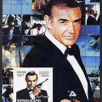 Somaliland 2002 James Bond (Sean Connery) #3 imperf m/sheet unmounted mint