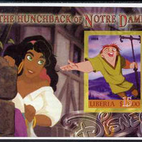 Liberia 2006 Walt Disney - The Hunchback of Notre Dame imperf m/sheet unmounted mint