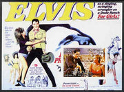 Somalia 2004 Elvis Presley #2 imperf m/sheet (film poster in background) unmounted mint. Note this item is privately produced and is offered purely on its thematic appeal