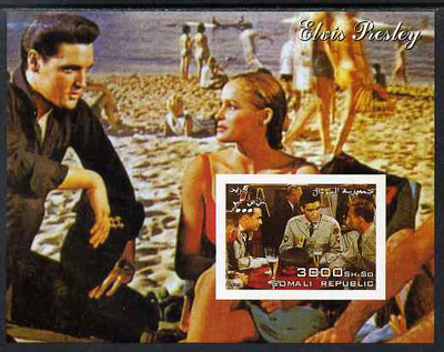 Somalia 2003 Elvis Presley imperf m/sheet (Scene from GI Blues) unmounted mint