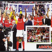 Benin 2003 Arsenal Football Club imperf m/sheet unmounted mint