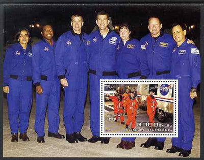 Somalia 2003 Space Shuttle #2 perf m/sheet unmounted mint