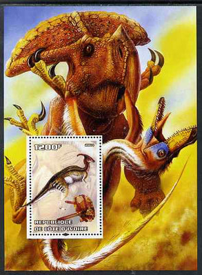 Ivory Coast 2004 Dinosaurs #3 perf m/sheet unmounted mint. Note this item is privately produced and is offered purely on its thematic appeal