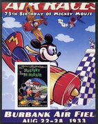 Somalia 2004 75th Birthday of Mickey Mouse #01 - Air Race imperf m/sheet unmounted mint