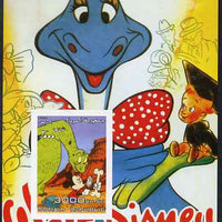 Somalia 2004 75th Birthday of Mickey Mouse #04 - Dinosaurs imperf m/sheet unmounted mint