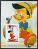 Somalia 2004 75th Birthday of Mickey Mouse #14 - Pinocchio imperf m/sheet unmounted mint