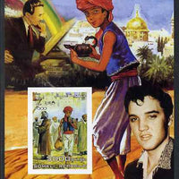 Somalia 2003 75th Birthday of Mickey Mouse #9 - Aladdin with Elvis imperf s/sheet unmounted mint. Note this item is privately produced and is offered purely on its thematic appeal