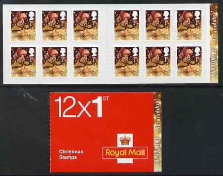 Great Britain 2008 Christmas - Pantomine booklet containg 12 x 1st Class self adhesive stamps, cover inscribed Abracadabra, SG LX36