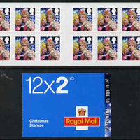 Great Britain 2008 Christmas - Pantomine booklet containg 12 x 2nd Class self adhesive stamps, cover inscribed Oh YES it is, SG LX35a