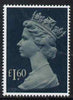 Great Britain 1977-87 Machin - Large Format £1.60 unmounted mint SG 1026f