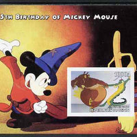 Benin 2004 75th Birthday of Mickey Mouse - Fantasia imperf m/sheet unmounted mint