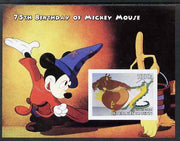 Benin 2004 75th Birthday of Mickey Mouse - Fantasia imperf m/sheet unmounted mint