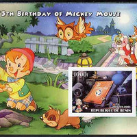 Benin 2004 75th Birthday of Mickey Mouse - Pinocchio imperf m/sheet unmounted mint