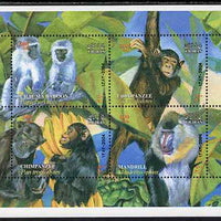 Iran 2004 World Stamp Championship (Apes) perf m/sheet unmounted mint SG MS 3162