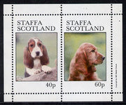 Staffa 1981 Dogs perf,set of 2 values (40p & 60p) unmounted mint