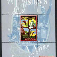 Angola 1999 Walt Disney's Railroad Story #1 perf s/sheet unmounted mint
