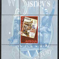 Angola 1999 Walt Disney's Railroad Story #4 perf s/sheet unmounted mint