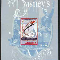 Angola 1999 Walt Disney's Railroad Story #2 imperf s/sheet unmounted mint