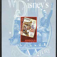 Angola 1999 Walt Disney's Railroad Story #4 imperf s/sheet unmounted mint