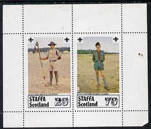 Staffa 1979 Scouts of the World perf set of 2 values (El Salvador & Faroe Is) unmounted mint