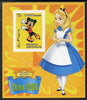 Somalia 2007 Disney - China 2008 Stamp Exhibition #09 imperf m/sheet featuring Micky Mouse & Alice in Wonderland unmounted mint. Note this item is privately produced and is offered purely on its thematic appeal