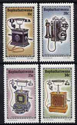 Bophuthatswana 1984 History of the Telephones #4 set of 4 unmounted mint, SG 146-9