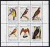Staffa 1982 Birds #09 (Blue Tit, Kestrel, Hobby etc) perf set of 6 values (15p to 75p) unmounted mint