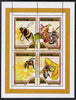 North Korea 2000 Fauna - Bees perf sheetlet containing 4 values unmounted mint SG N4020-23