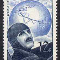 France 1951 Maurice Nogues (aviator) 12f unmounted mint SG 1128